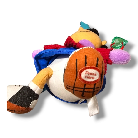 2010 Hallmark Charlie Brown Christmas Lucy Plush Winter Snow Stuffed Animal Toy - Picture 8 of 12